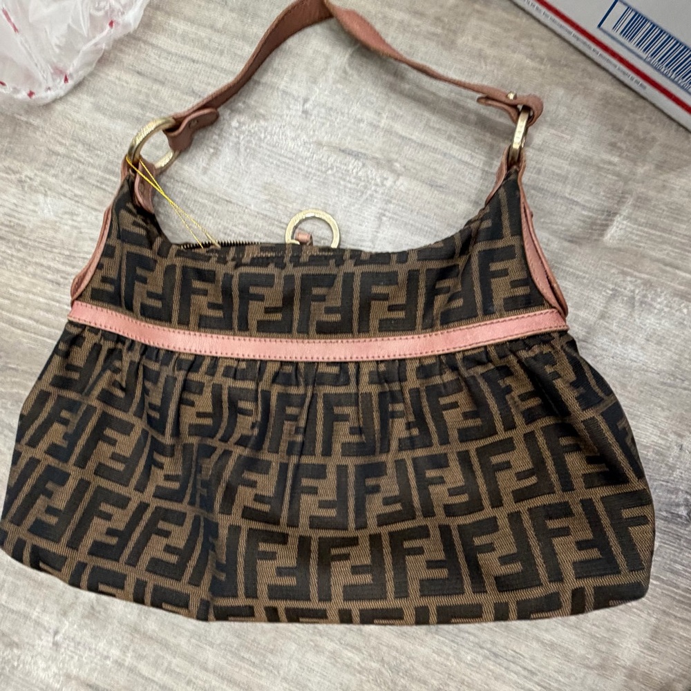 Fendi FF Zucca Chef shoulder bag